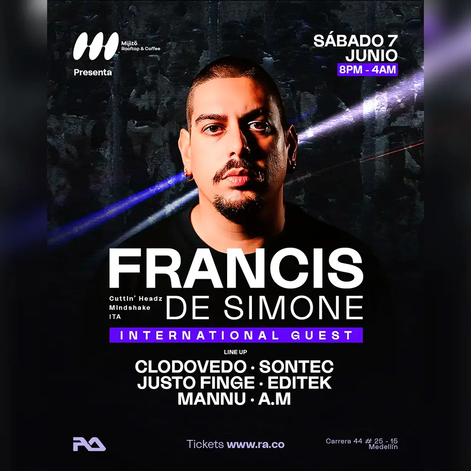 Francis de Simone - Sáb. 7 Junio