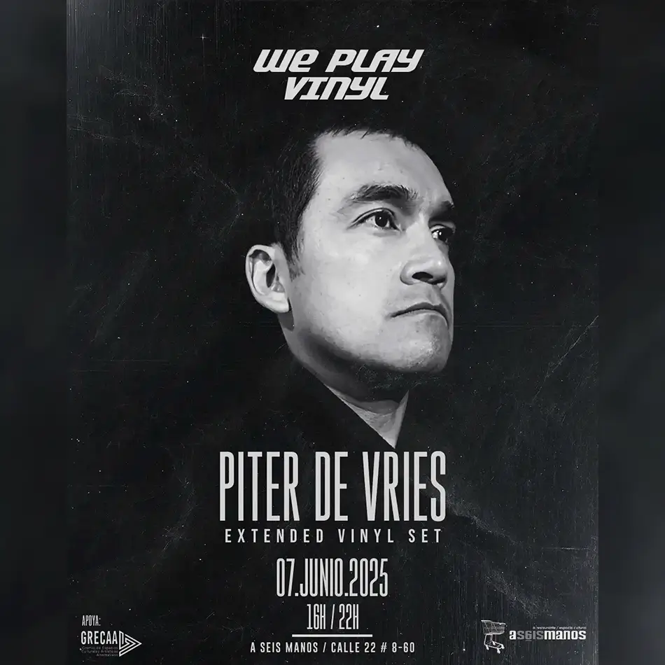 Piter de Vries - Sáb. 7 Junio