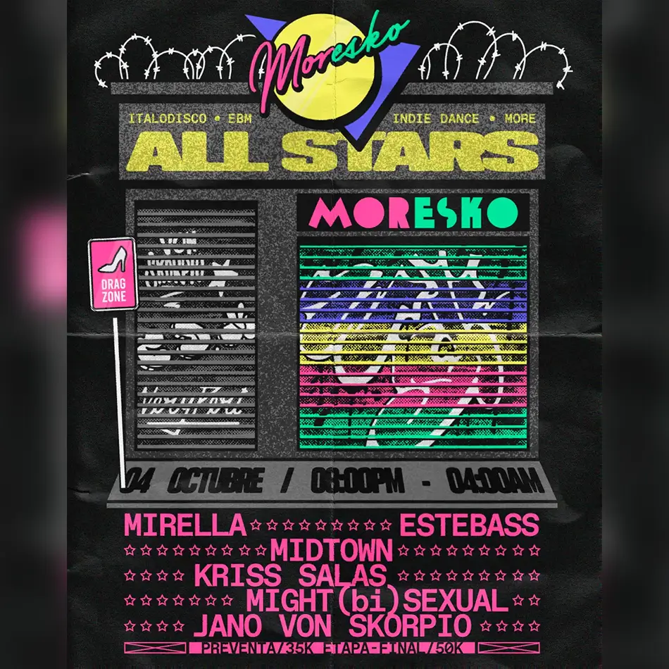 Moresko All Stars - Sáb. 4 Octubre