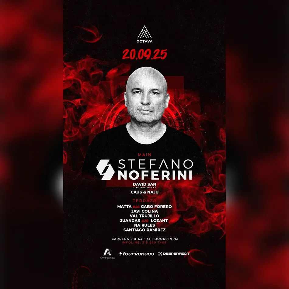 Stefano Noferini - Sáb. 20 Septiembre