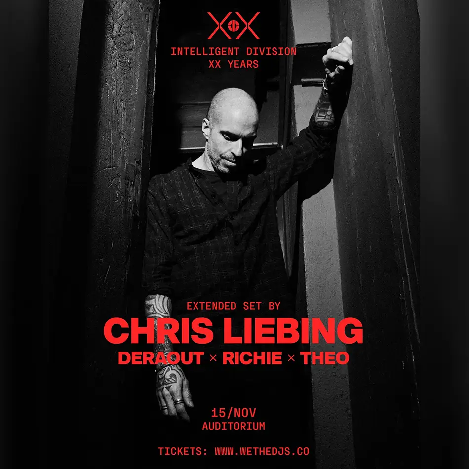 Chris Liebing - Sáb. 15 Noviembre