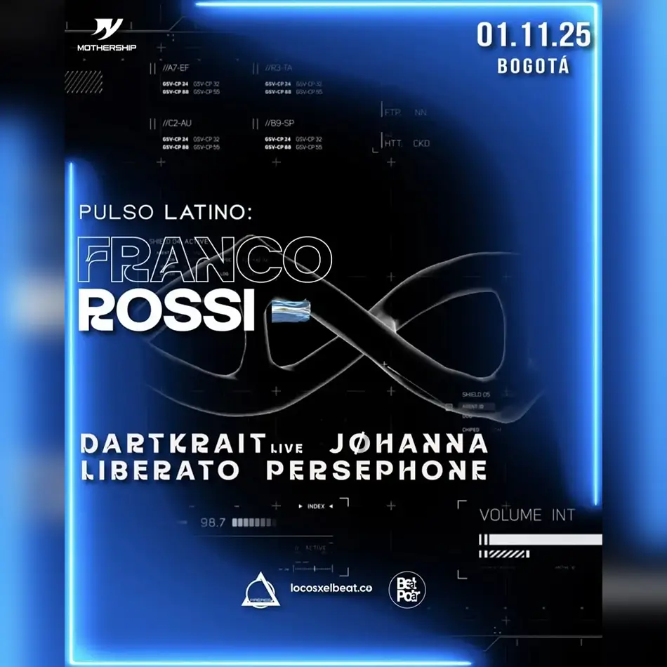 Franco Rossi - Sáb. 1 Noviembre