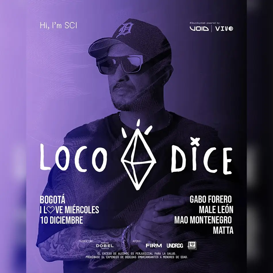 Loco Dice - Mie. 10 Diciembre