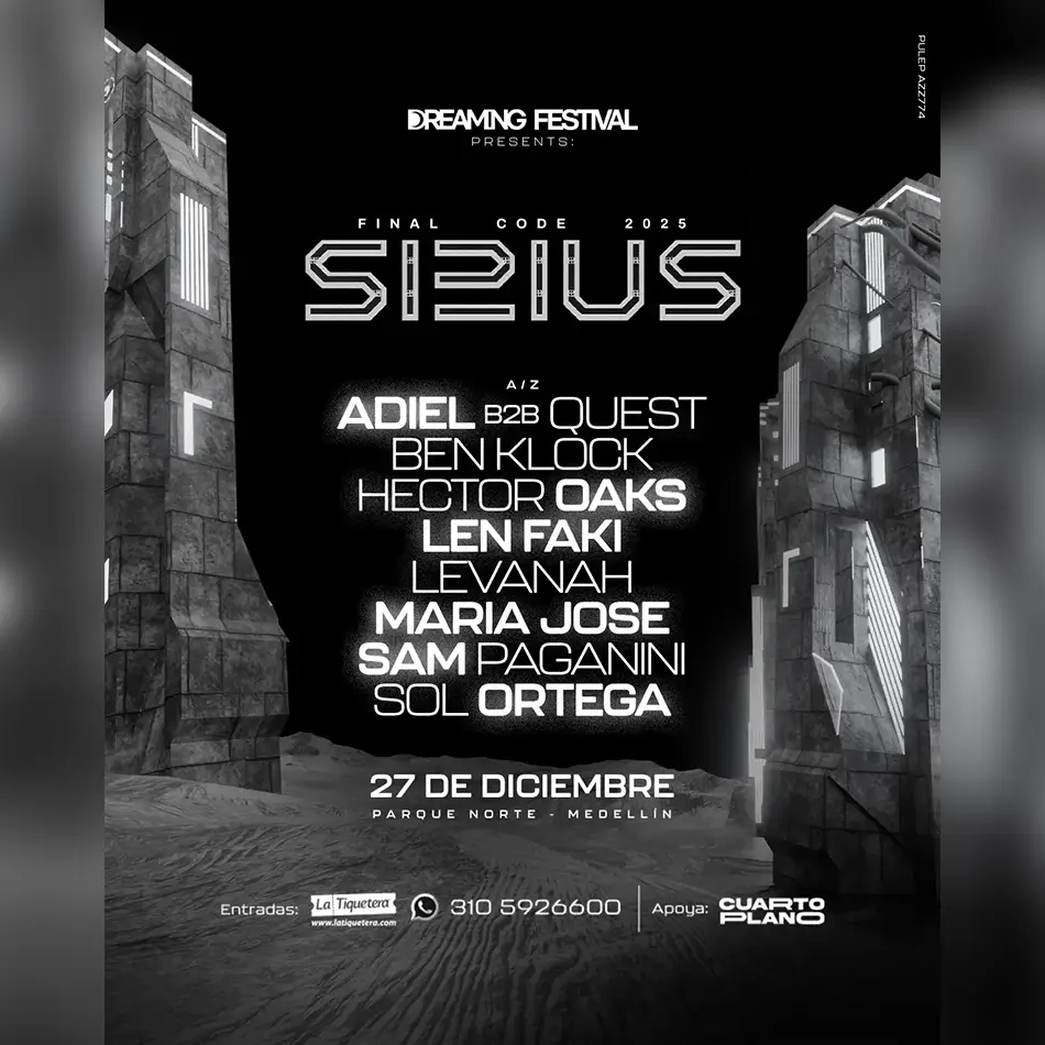 Sirius (Dreaming Festival) - Sáb. 27 Diciembre