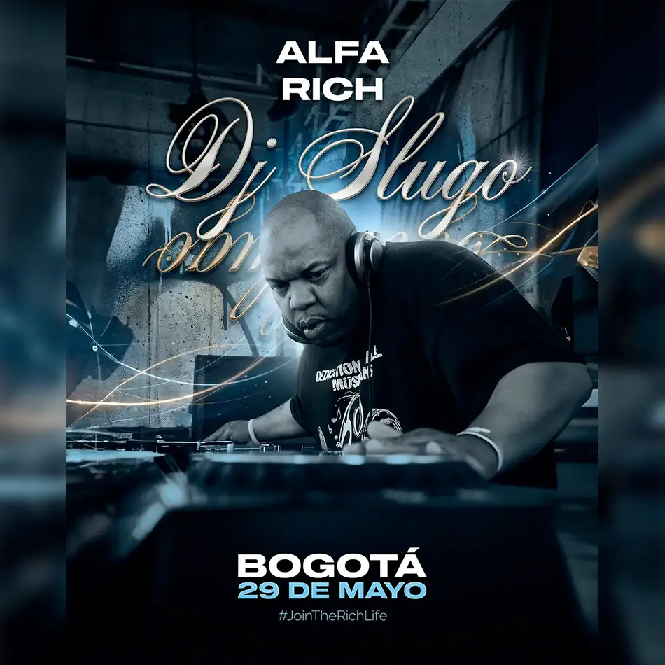 Alfa Rich | Dj Slugo - Vie. 29 Mayo