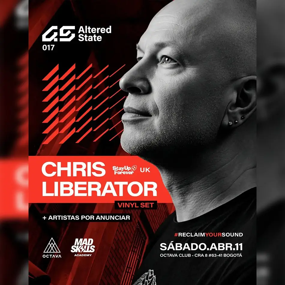 Chris Liberator - Sáb. 11 Abril