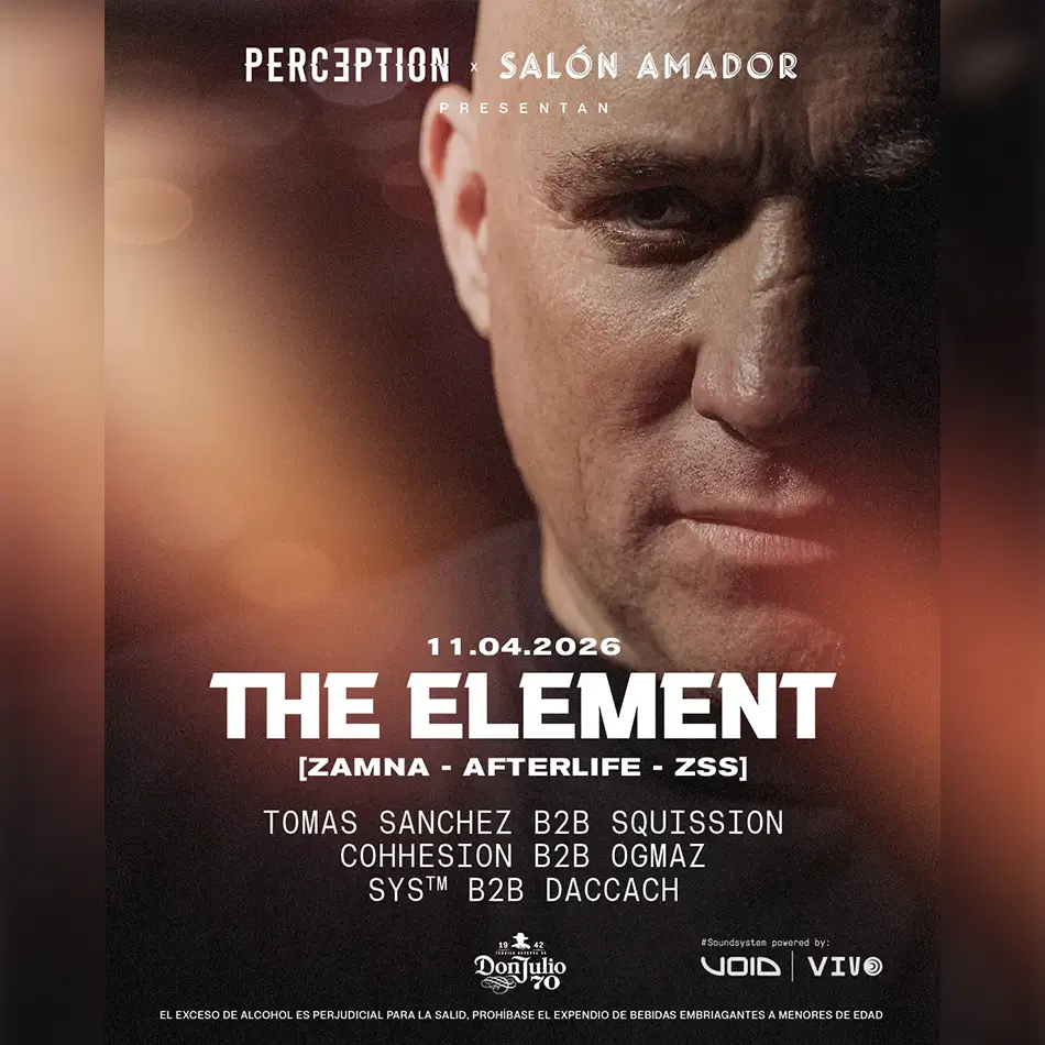 The Element - Sáb. 11 Abril
